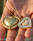 Vintage Tiffany & Co. 18k Gold Paloma Picasso Puffy Heart Pendant Necklace