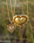 Vintage Tiffany & Co. 18k Gold Paloma Picasso Puffy Heart Pendant Necklace