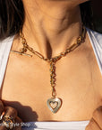 Solid 18K Gold Necklace Extender | Antique British Hallmarks | 2.25 Inch Chain with Dog Clip