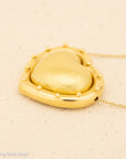 Vintage Tiffany & Co. 18k Gold Paloma Picasso Puffy Heart Pendant Necklace