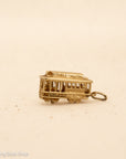 14K Gold San Francisco Cable Car Charm