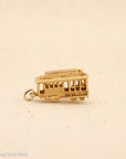14K Gold San Francisco Cable Car Charm