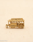 14K Gold San Francisco Cable Car Charm