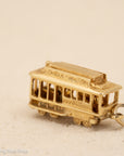 14K Gold San Francisco Cable Car Charm