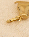 14K Gold Ice Skate Charm