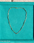 Vintage 14K Gold Slide Bracelet – Pearl & Coral Flowers on Blue Enamel - 6.75 inches, 46gms