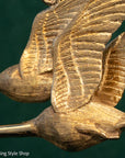 Vintage 14K Gold Flying Geese Brooch Pendant | Convertible Brooch Necklace