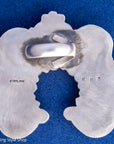 Sterling Silver Wild Horse Adjustable Ring by Readda Begay