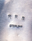 Sterling Silver White Buffalo Statement Pendant by Readda Begay