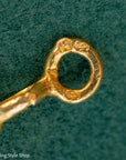 Antique French 18K Gold Filigree Necklace