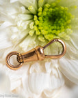 French 18 Karat Gold Dog Clip with Eagle Head Hallmark
