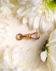 French 18 Karat Gold Dog Clip with Eagle Head Hallmark