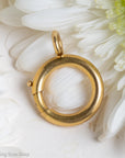 Antique French 18ct Gold Bolt Clasp with Eagle Hallmark
