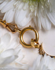 Antique French 18ct Gold Bolt Clasp with Eagle Hallmark