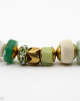 17" multi bead necklace