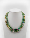 17" multi bead necklace