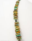 19-24" Handmade Turquoise Heishi Necklace