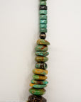 19-24" Handmade Turquoise Heishi Necklace