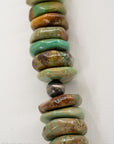 19-24" Handmade Turquoise Heishi Necklace