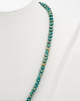 19" Natural Turquoise Beaded Necklace