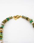 17" multi bead necklace