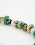 17" multi bead necklace