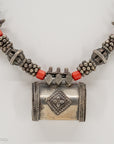 19.5" Vintage Sterling Silver necklace from Yemen