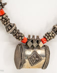 19.5" Vintage Sterling Silver necklace from Yemen