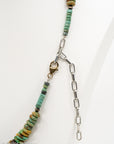 19-24" Handmade Turquoise Heishi Necklace