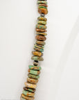 19-24" Handmade Turquoise Heishi Necklace