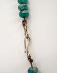 19" Natural Turquoise Beaded Necklace