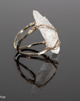 Adjustable Sterling Silver Arrowhead Wrap Ring