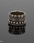 Vintage Sterling Silver chunky ring from India