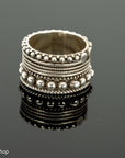 Vintage Sterling Silver chunky ring from India
