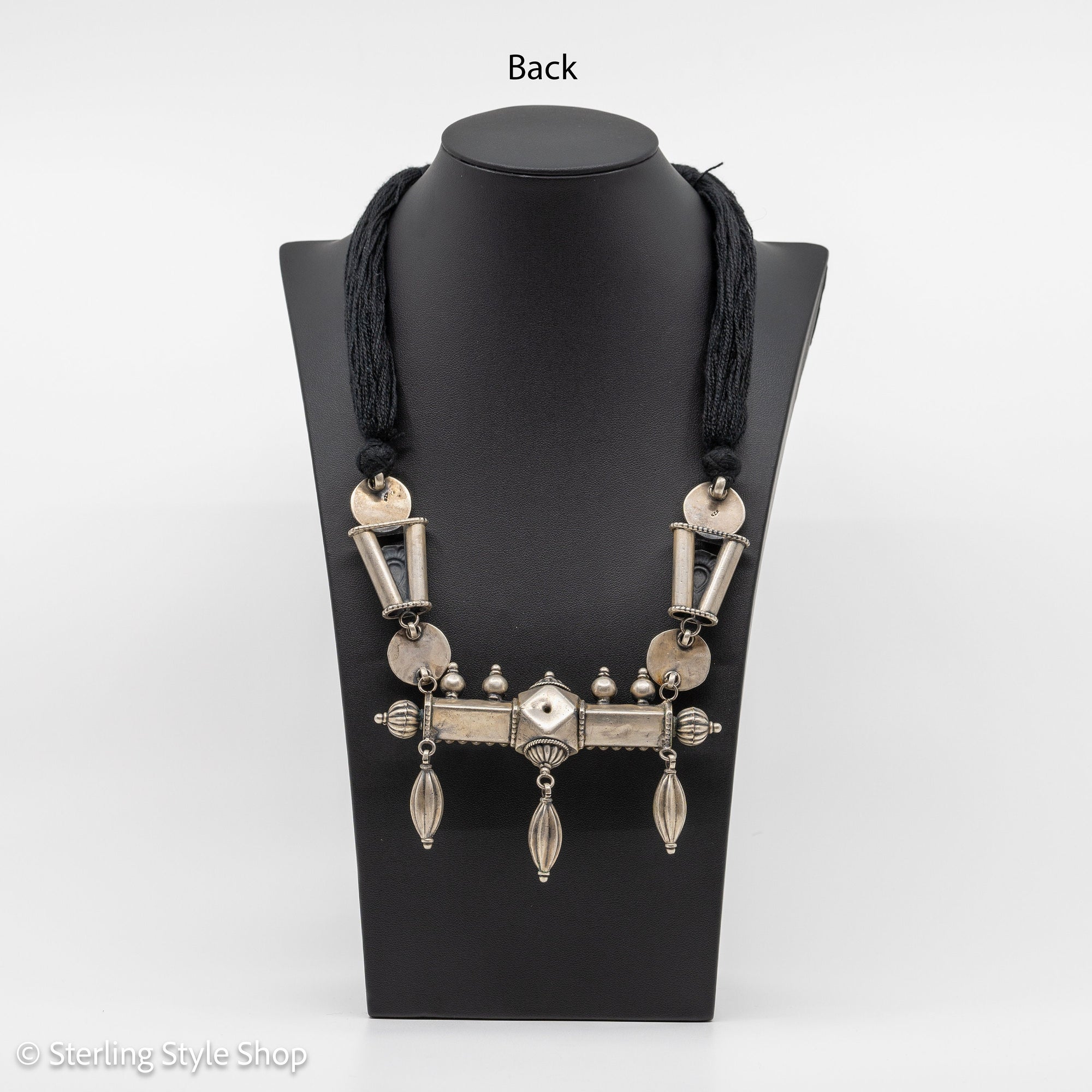Adjustable Sterling Silver Necklace from India
