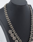 Vintage Silver Coin necklace from India