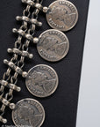 Vintage Silver Coin necklace from India