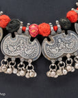 Adjustable Vintage Amulet Necklace from Rajasthan, India