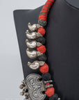 Adjustable Vintage Amulet Necklace from Rajasthan, India