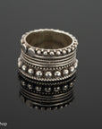 Vintage Sterling Silver chunky ring from India