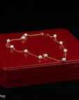 Mikimoto Cultured Pearl Station Necklace