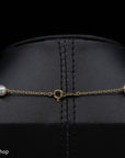 Mikimoto Cultured Pearl Station Necklace