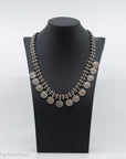 Vintage Silver Coin necklace from India