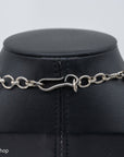 Vintage Sterling Silver Coin Necklace from India