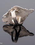 Sterling Silver Handmade Natural Turquoise Moonstone Ring US 6
