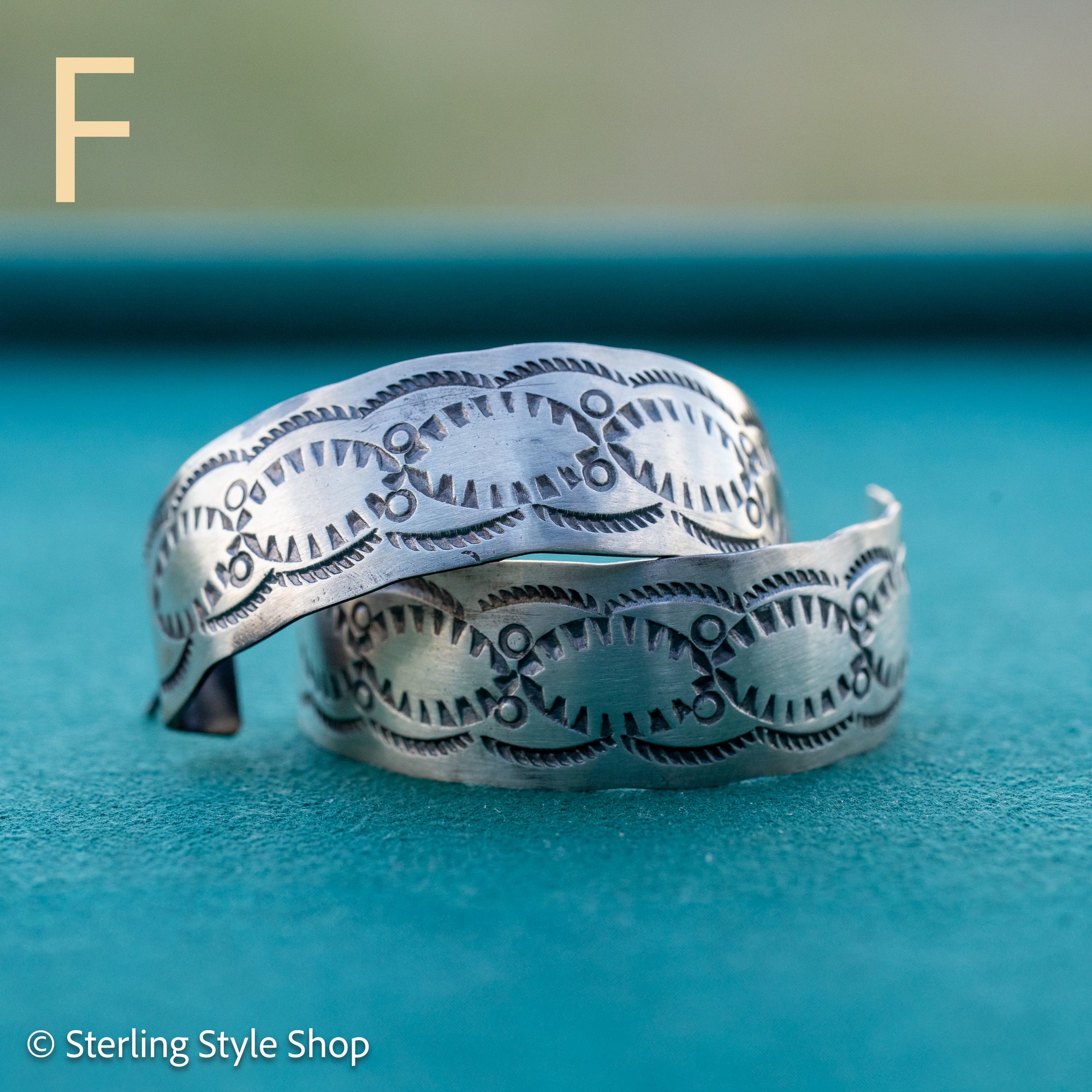 Sterling Silver Oxidized Half Hoop Earrings – Chimney Butte Studio by Juan Guerrero – Navajo Screw Back Hoops