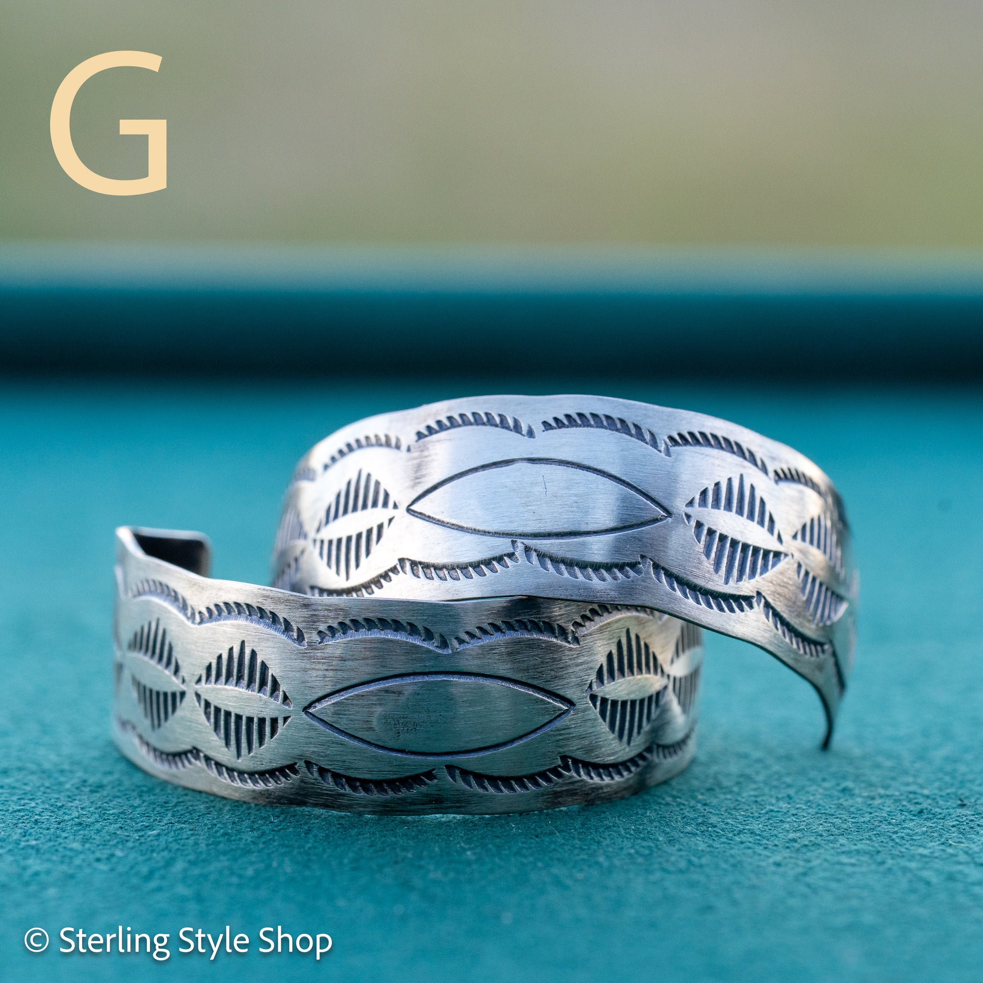 Sterling Silver Oxidized Half Hoop Earrings – Chimney Butte Studio by Juan Guerrero – Navajo Screw Back Hoops