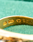 Antique 18ct Gold Celestial Ring | Star Set Old Mine Cut Diamonds | 1 Carat Total | London Hallmarked
