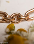 Victorian 9K Gold Albert Chain, Chester Hallmarked, Fetter Link, 41.36g