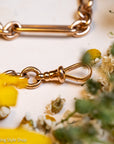 Victorian 9K Gold Albert Chain, Chester Hallmarked, Fetter Link, 41.36g